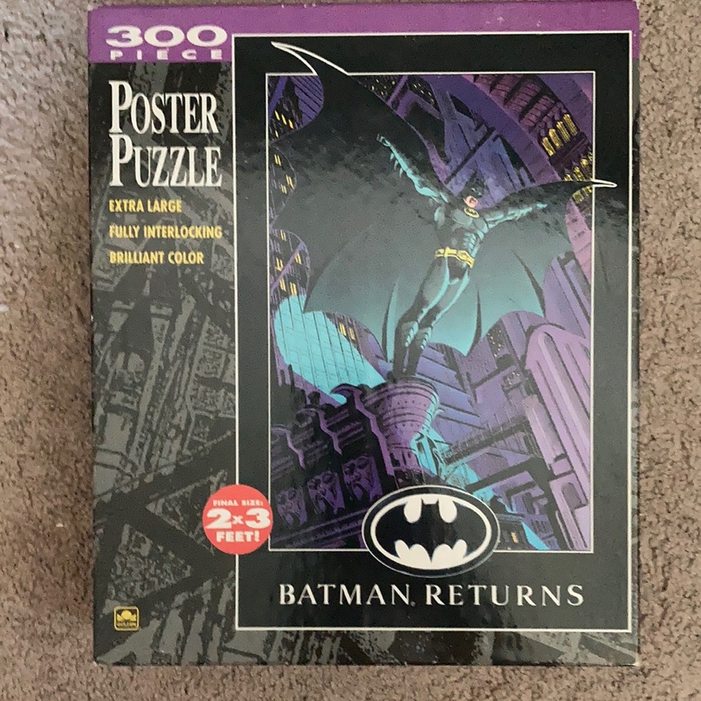 Batman returns poster puzzle, 300 pieces